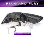 2008-2018 Mitsubishi Lancer Archaic New Design Full LED Rear Lamp with Startup Animation LED Tail Lights