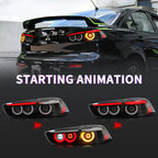 Archaic JDM Full LED Tail Lights for 2008–2018 Mitsubishi Lancer