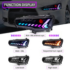 Archaic RGB Full LED Headlights for Mitsubishi Lancer (2008–Up)