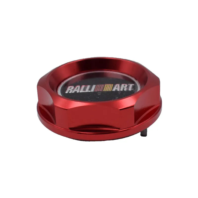 Ralliart Aluminum Engine Oil Filler Cap –Fits Mitsubishi