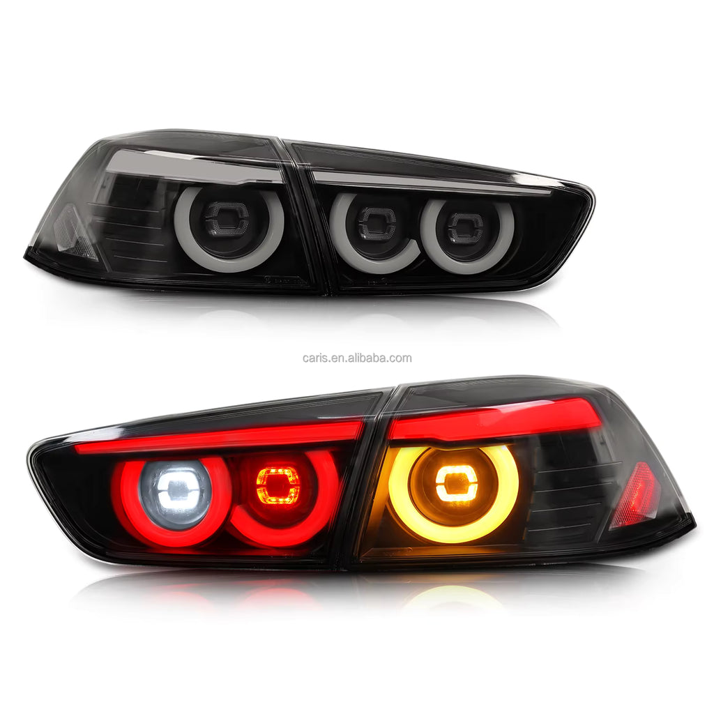 Archaic JDM Full LED Tail Lights for 2008–2018 Mitsubishi Lancer