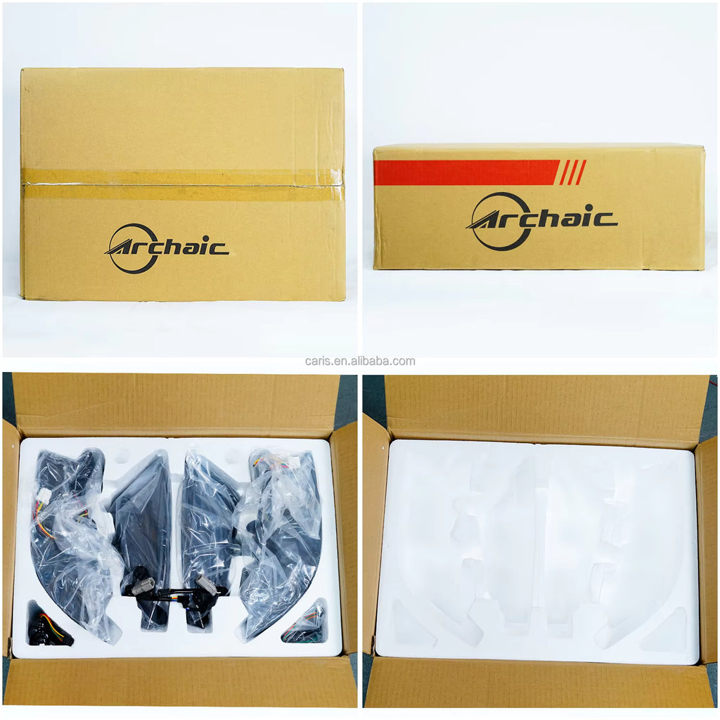 2008-2018 Mitsubishi Lancer Archaic New Design Full LED Rear Lamp with Startup Animation LED Tail Lights