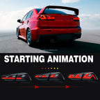 New Full LED Tail Lights for 2008–2017 Mitsubishi Lancer (Plug & Play)