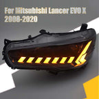 Demon Eye LED Projector Headlight For Mitsubishi Lancer 2008-2017
