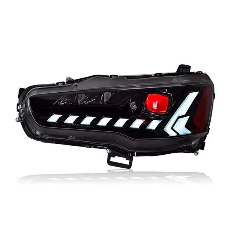 Demon Eye LED Projector Headlight For Mitsubishi Lancer 2008-2017