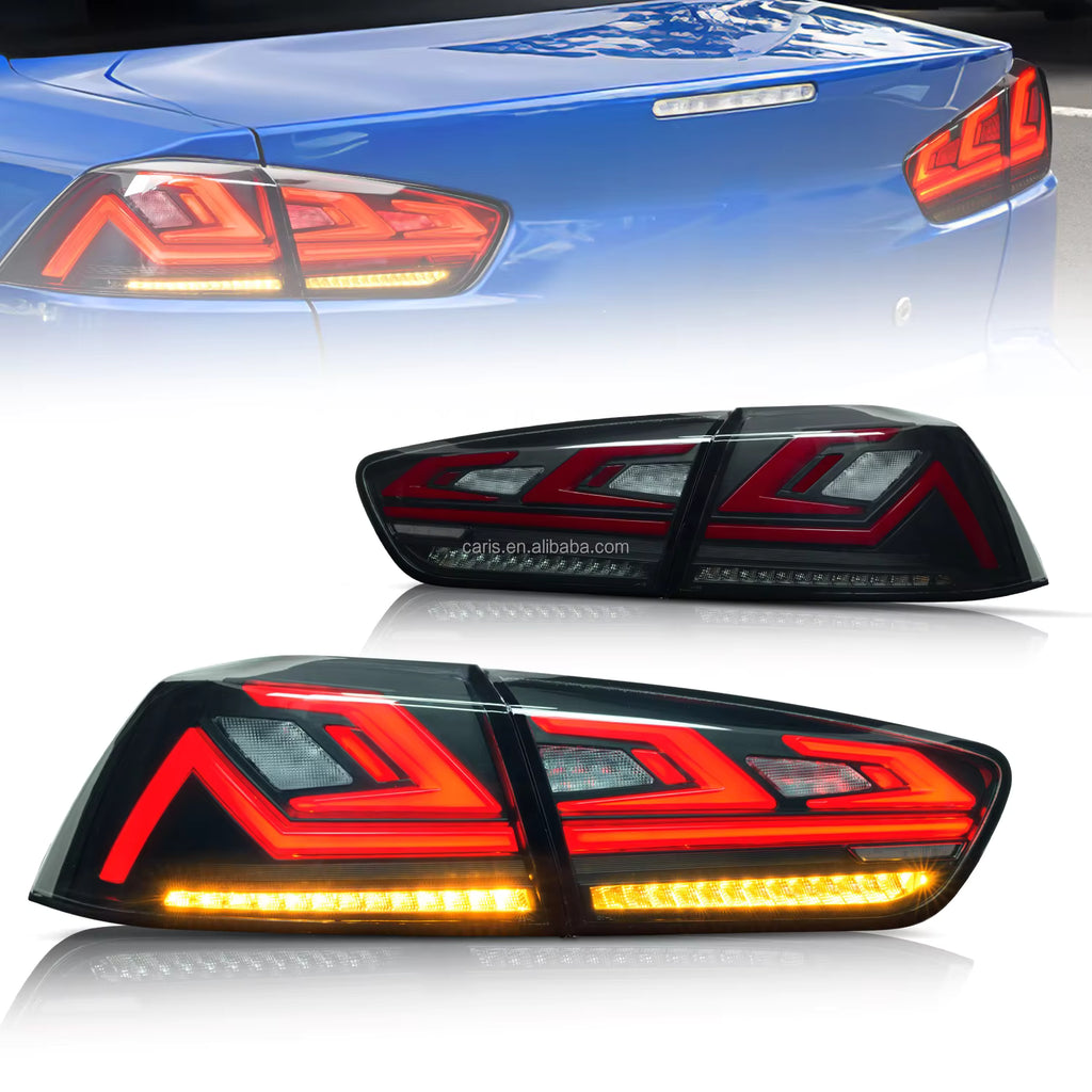 New Full LED Tail Lights for 2008–2017 Mitsubishi Lancer (Plug & Play)