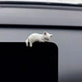 Funny Sleeping Cats Car Center Console Ornament – PVC Sleeping Kitten Interior Decoration