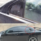 Mitsubishi Lancer Rear Window Side Cover Trim Carbon Fiber/Black Style