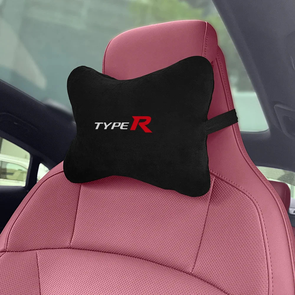 Honda Civic Type R / Type S Car Seat Headrest Neck Pillow – Ergonomic Neck Support Cushion for Enhanced Driving Comfort