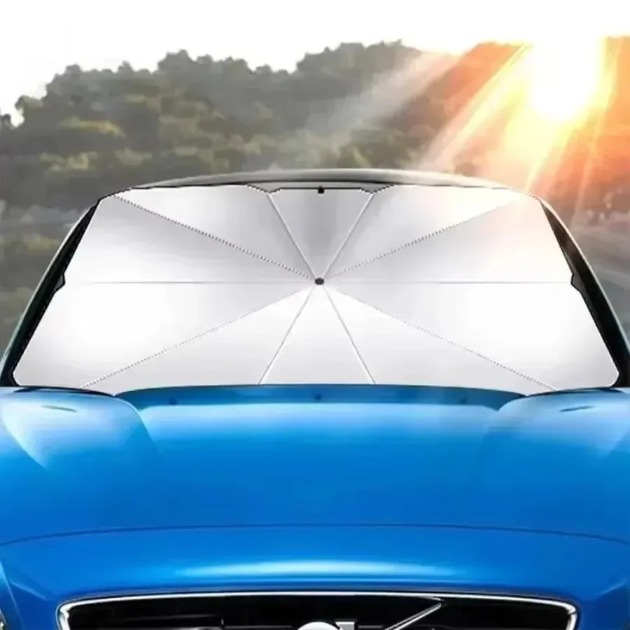 Car Windshield Sunshade Umbrella – Folding Sun Shade Protector for Interior Heat Protection