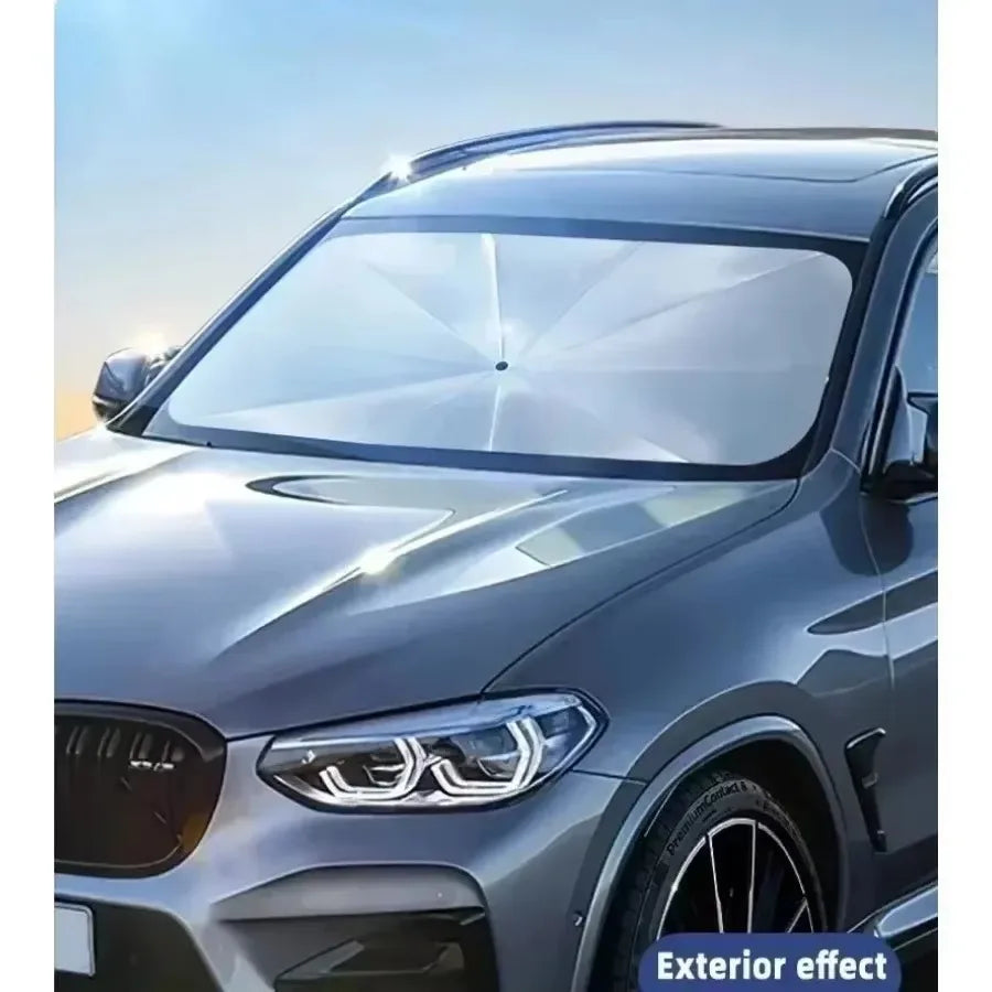 Car Windshield Sunshade Umbrella – Folding Sun Shade Protector for Interior Heat Protection