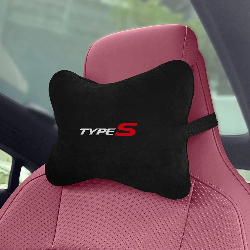 Honda Civic Type R / Type S Car Seat Headrest Neck Pillow – Ergonomic Neck Support Cushion for Enhanced Driving Comfort