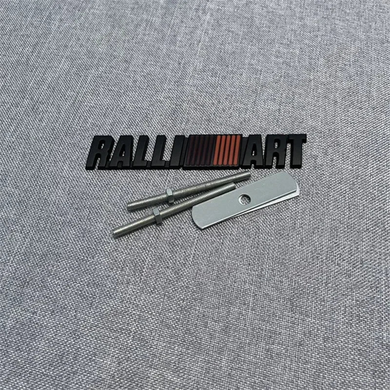 Car Front Fender Emblem Side Badge for Mitsubishi  Lancer Outlander ASX Pajero L200 Eclipse Galant