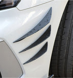 6PCS Universal Front Bumper Lip Canards Diffuser Splitter Fins Spoiler