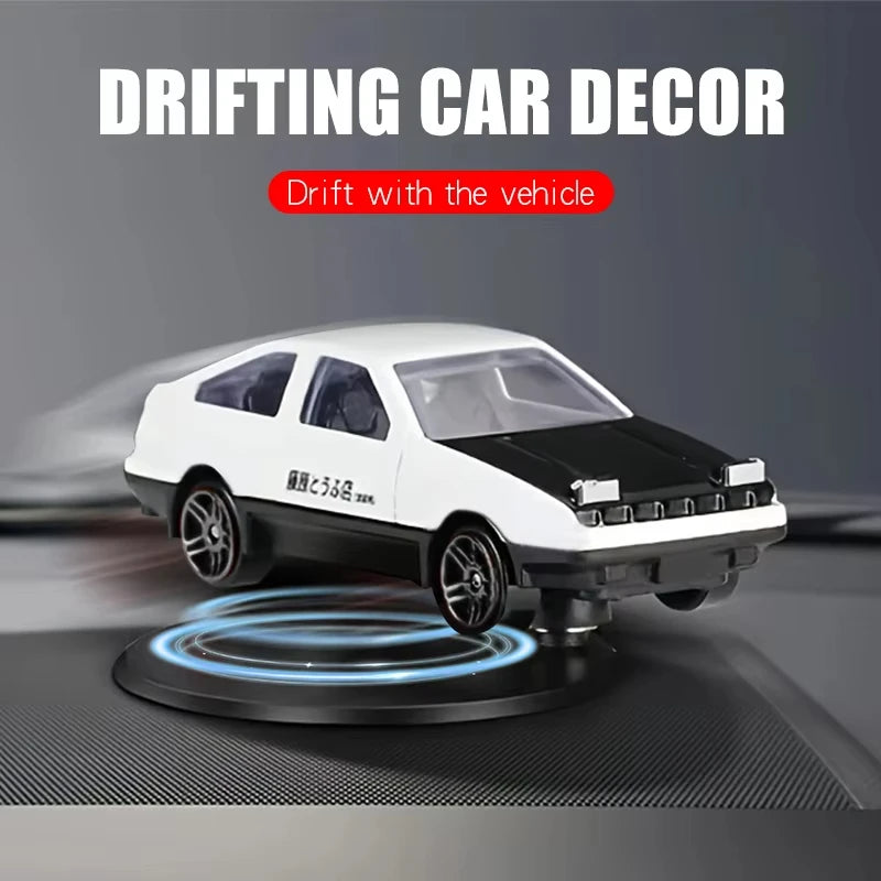 Drift Car Dashboard Toy Model – Swinging Turning Sports Racing Interior Ornament Decor