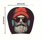 2PCS Halloween Car Headrest Covers – Funny Cartoon Eye Design Seat Headrest Protectors