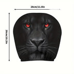 2PCS Halloween Car Headrest Covers – Funny Cartoon Eye Design Seat Headrest Protectors