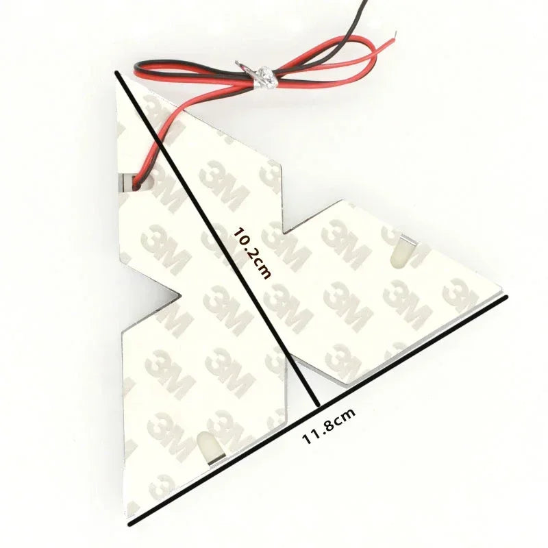 5D LED Illuminated Car Emblem Badge for Mitsubishi