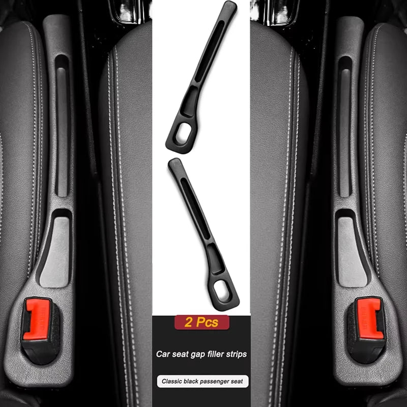 2PCS Universal Car Seat Gap Filler Plug – Leak-Proof Side Seam Wallet & Phone Holder