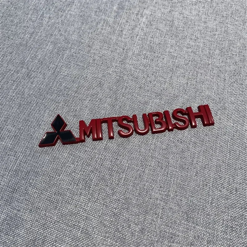 Car Front Fender Emblem Side Badge for Mitsubishi  Lancer Outlander ASX Pajero L200 Eclipse Galant