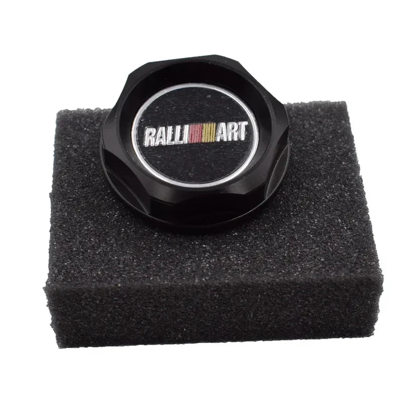 Ralliart Aluminum Engine Oil Filler Cap –Fits Mitsubishi