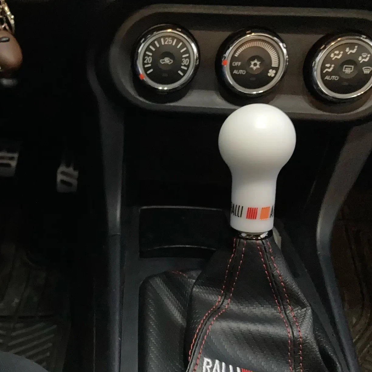Ralliart 5/6 Speed Racing Gear Shift Knob Resin Shifter for Mitsubishi