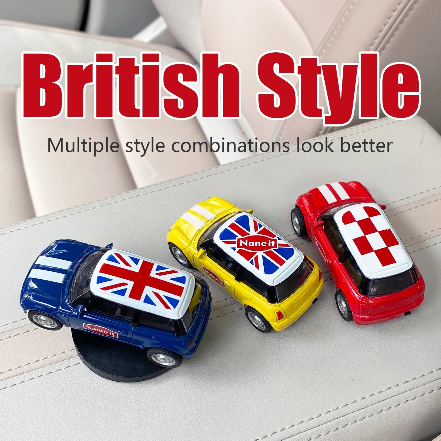 Premium Drifting Car Dashboard Ornament – Fishtail Swinging Tail Wag Interior Decor Accessory