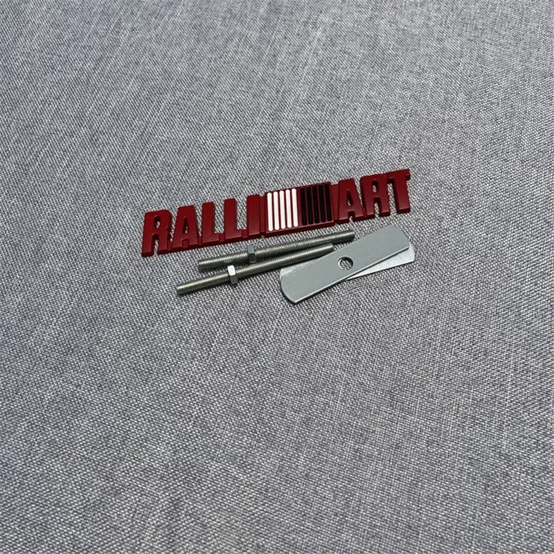 Car Front Fender Emblem Side Badge for Mitsubishi  Lancer Outlander ASX Pajero L200 Eclipse Galant