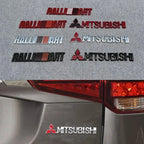 Car Front Fender Emblem Side Badge for Mitsubishi  Lancer Outlander ASX Pajero L200 Eclipse Galant