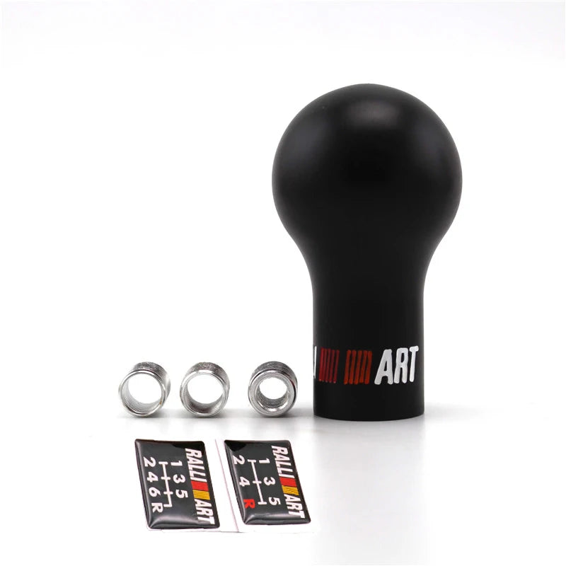 Ralliart 5/6 Speed Racing Gear Shift Knob Resin Shifter for Mitsubishi