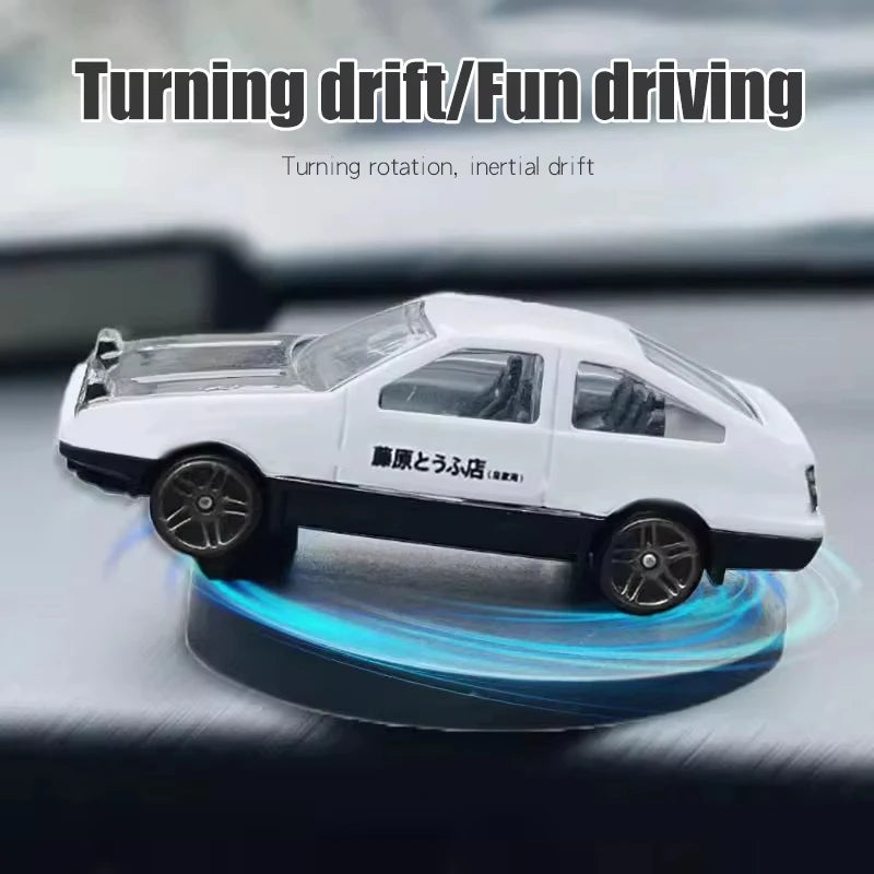 Drift Car Dashboard Toy Model – Swinging Turning Sports Racing Interior Ornament Decor