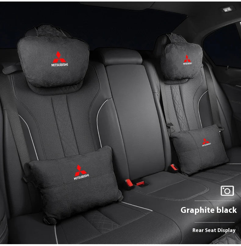 Neck Support & Lumbar Rest Cushion for Mitsubishi Lancer Outlander Pajero ASX L200