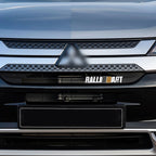 3D Metal Ralliart Car Badge Emblem Front Grille Trunk Sticker for Mitsubishi Lancer EVO ASX Pajero