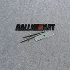 Car Front Fender Emblem Side Badge for Mitsubishi  Lancer Outlander ASX Pajero L200 Eclipse Galant