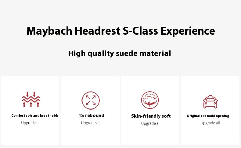 Neck Support & Lumbar Rest Cushion for Mitsubishi Lancer Outlander Pajero ASX L200