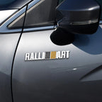 3D Metal Ralliart Car Badge Emblem Front Grille Trunk Sticker for Mitsubishi Lancer EVO ASX Pajero