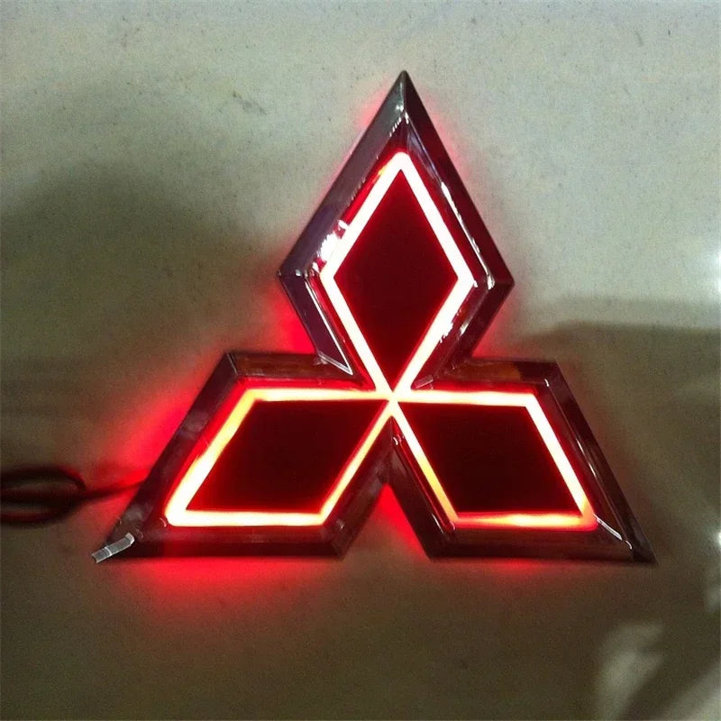 5D LED Illuminated Car Emblem Badge for Mitsubishi