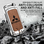 Car Alloy Key Case For Mitsubishi Outlander Pajero Lancer EX Evolution X Ralliart Asx L200 Triton Colt