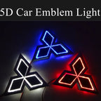 5D LED Illuminated Car Emblem Badge for Mitsubishi