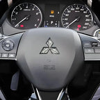 Epoxy Car Steering Wheel Center Sticker Emblem Badge For Mitsubishi Ralliart Cordia Pajero Outlander Eclipse Galant Mirage