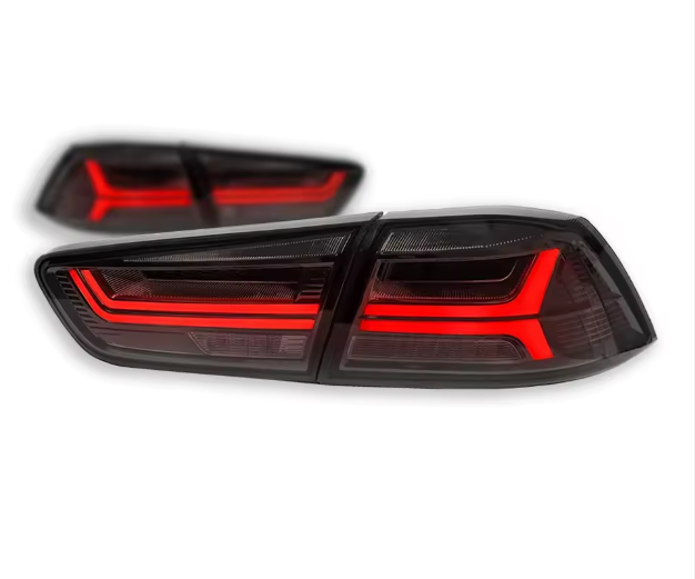 Mitsubishi Lancer Full LED Tail Lights with Sequential Indicators & Dynamic Startup