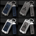 Car Alloy Key Case For Mitsubishi Outlander Pajero Lancer EX Evolution X Ralliart Asx L200 Triton Colt
