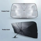 Car Windshield Sunshade Umbrella – Folding Sun Shade Protector for Interior Heat Protection