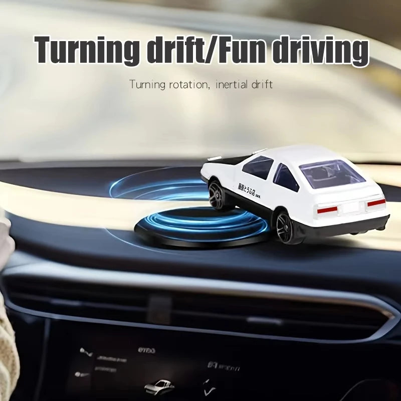 Drift Car Dashboard Toy Model – Swinging Turning Sports Racing Interior Ornament Decor