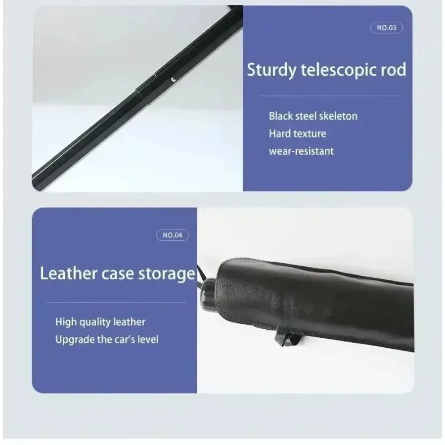 Car Windshield Sunshade Umbrella – Folding Sun Shade Protector for Interior Heat Protection