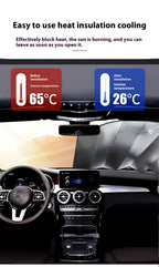 Cute Anime Pokemons Car SunShade Covers