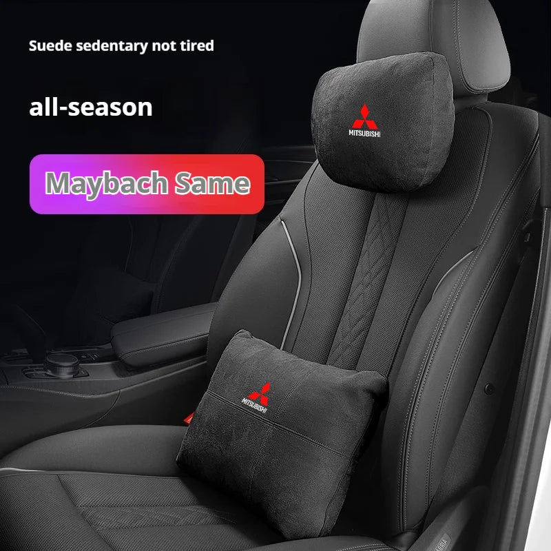 Neck Support & Lumbar Rest Cushion for Mitsubishi Lancer Outlander Pajero ASX L200