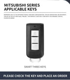 Car Alloy Key Case For Mitsubishi Outlander Pajero Lancer EX Evolution X Ralliart Asx L200 Triton Colt