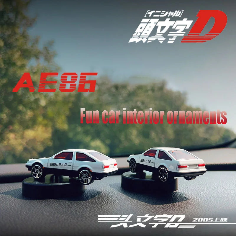 Drift Car Dashboard Toy Model – Swinging Turning Sports Racing Interior Ornament Decor