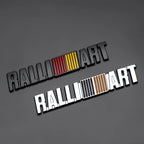 3D Metal Ralliart Car Badge Emblem Front Grille Trunk Sticker for Mitsubishi Lancer EVO ASX Pajero